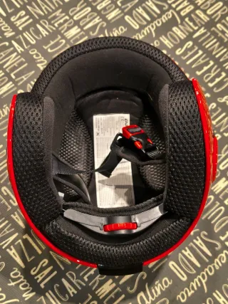 Casco Rojo Niño 4-8 Años