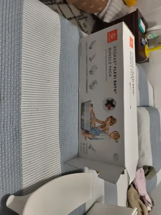 Bañera de bebé de viaje plegable