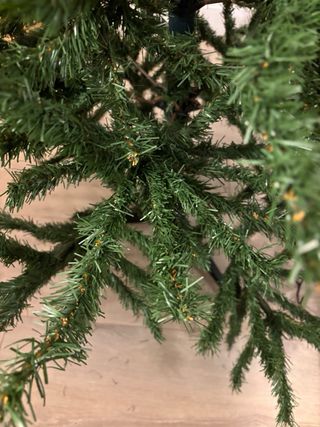 Árbol de Navidad Abeto Plegable verde.