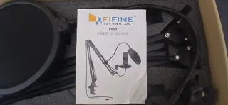 Micrófono Gaming Fifine con Soporte y Filtro