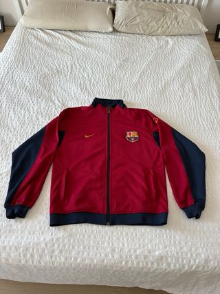 Chaqueta F.C. Barcelona Nike Roja y Azul