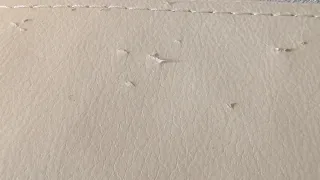 Sofá Blanco Crema Polipiel 3 plazas Ikea