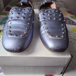 Zapatos Alpe Mujer Talla 37 Plateados