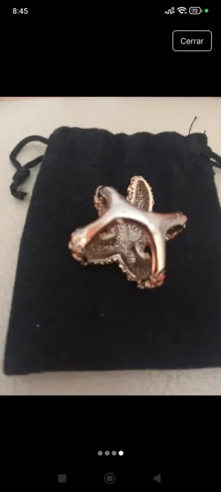 ANILLO DE BIMBA Y LOLA, ESTRELLA DE MAR.