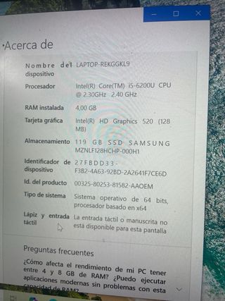 Portátil HP Envy Notebook Plata