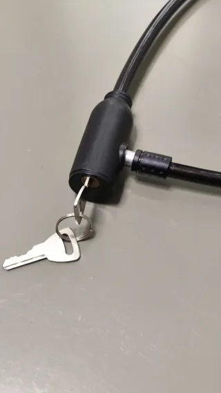 Cadena antirrobo con llaves