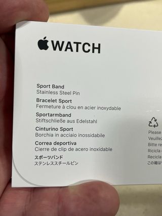 Correa original Apple Watch SE 40mm SIN ABRIR