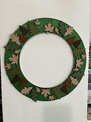 Ghirlande in Legno Decorazioni Natalizie