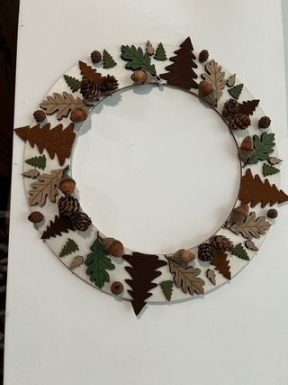 Ghirlande in Legno Decorazioni Natalizie