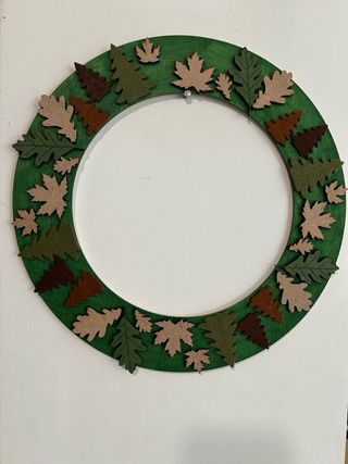 Ghirlande in Legno Decorazioni Natalizie