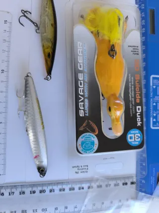 Señuelos de pesca spinning y casting