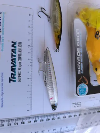 Señuelos de pesca spinning y casting