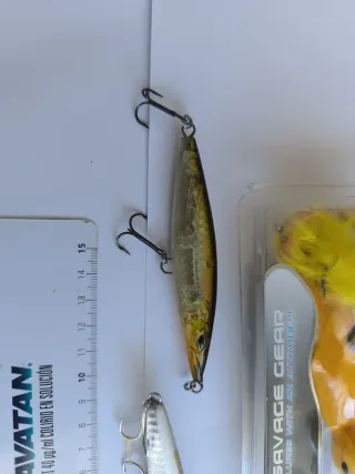 Señuelos de pesca spinning y casting