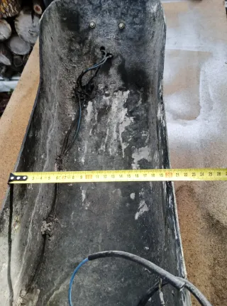 Guardabarros trasero custom fibra de vidrio