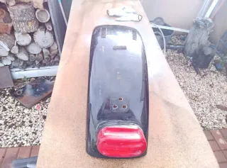 Guardabarros trasero custom fibra de vidrio