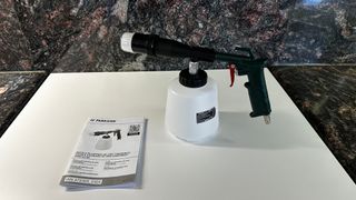 Pistola limpieza aire comprimido Parkside