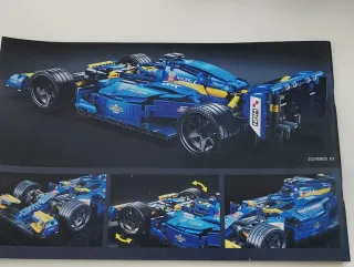 Set costruzioni Formula 1 tipo Lego