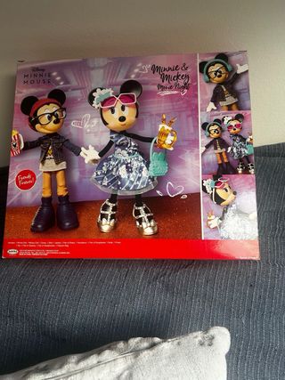 Minnie & Mickey Mouse Movie Night Dolls