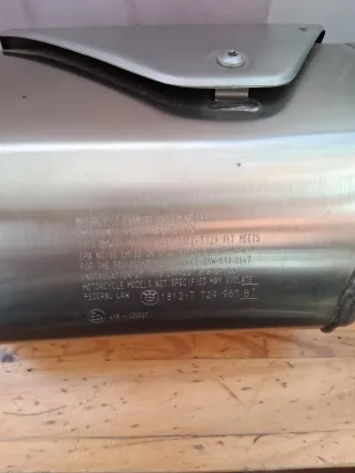 Tubo de escape moto BMW c 600 sport