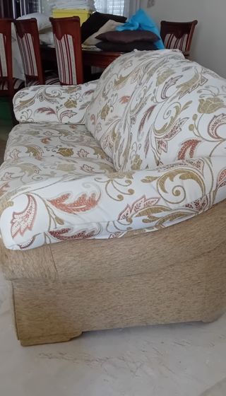 Sofá y 2 sillones (Tresillo)