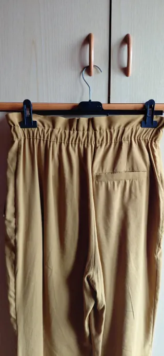 Pantalone balloon senape donna Calliope (M)