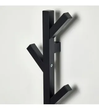 Appendiabiti IKEA legno nero modello tjusig