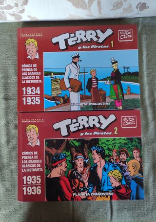 Terry y los Piratas 1y2 -Biblioteca Grandes Cómic