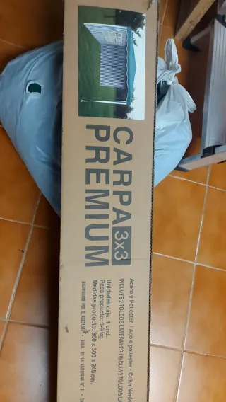 Carpa Premium 3x3 Verde