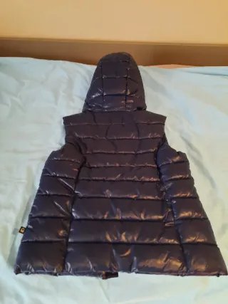 Chaleco Benetton niña 10 años azul