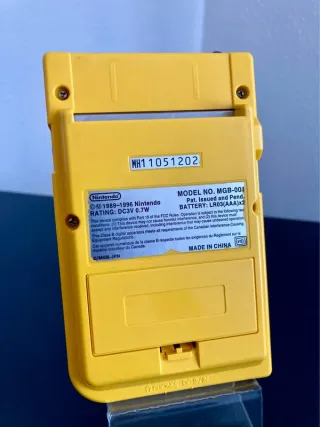 Nintendo Game Boy Pocket Amarilla IPS