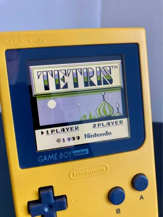 Nintendo Game Boy Pocket Amarilla IPS