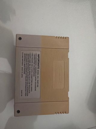 Cartucho Super Mario World PAL Nintendo SNES