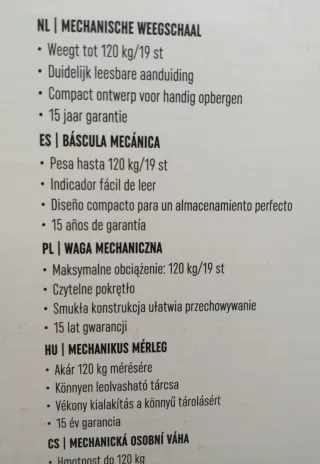 Báscula Mecánica Salter 120kg