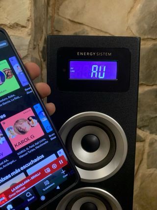 Torre Altavoz Energy Sistem Negra