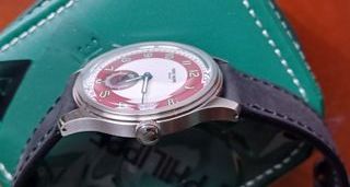 Reloj Pierre Philippe Cuerda Esfera Roja