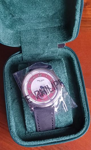 Reloj Pierre Philippe Cuerda Esfera Roja