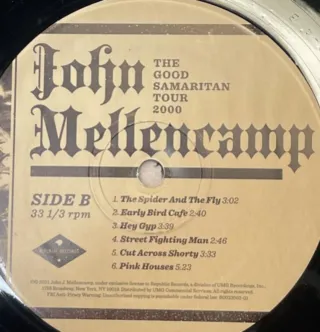 4x3 SI ENVÍO John Mellencamp The Good Samaritan