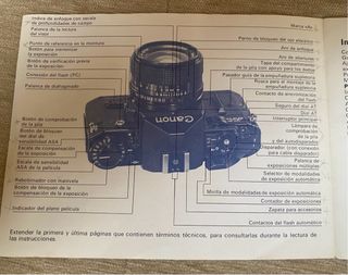 Cámara Canon AV-1 50mm