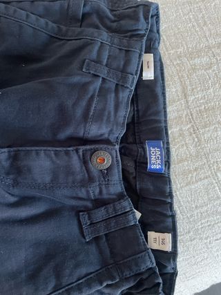 Pantalón cargo Jack & Jones niño azul