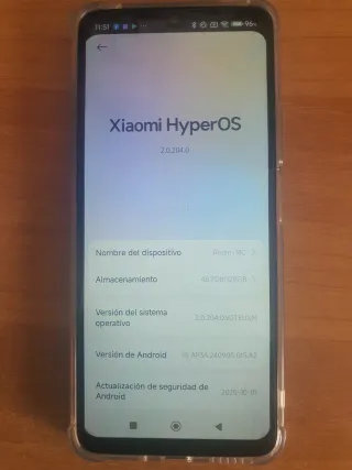 Teléfono Móvil Xiaomi Redmi 14C Verde.