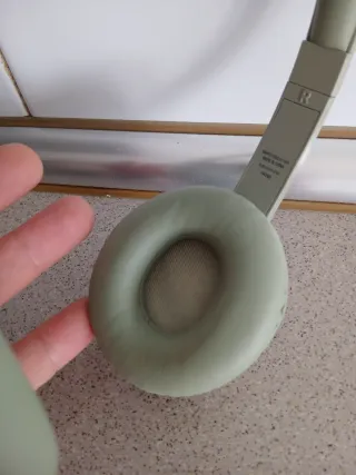 Cascos Inalambricos Beige/Verde