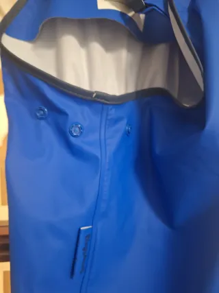 Pantalón impermeable niño azul