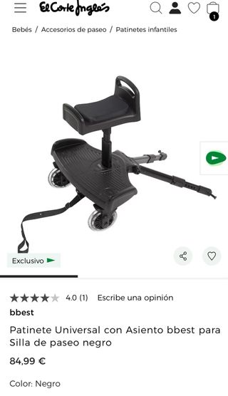 Patinete universal Bbest para silla de paseo