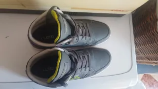 Zapatillas Kappa Baloncesto Grises y Verdes