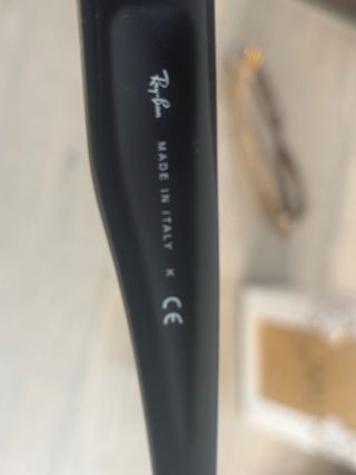 Gafas de sol Ray-Ban negras, Original 60