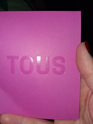 Anillo Tous Diamante bañado en oro 18 k