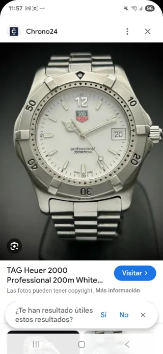 Reloj TAG Heuer 2000 Professional