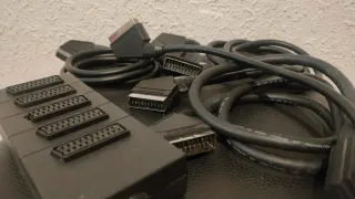 Lote Cables Euroconector SCART Retro