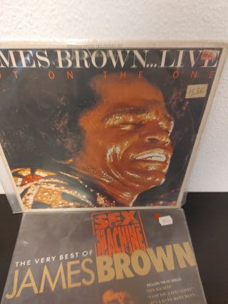 James Brown Vinilo Live & Best Of