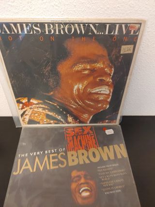 James Brown Vinilo Live & Best Of